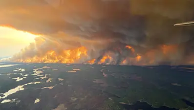 Kanada'da orman yangınları: Yerli halk için tahliye emri
