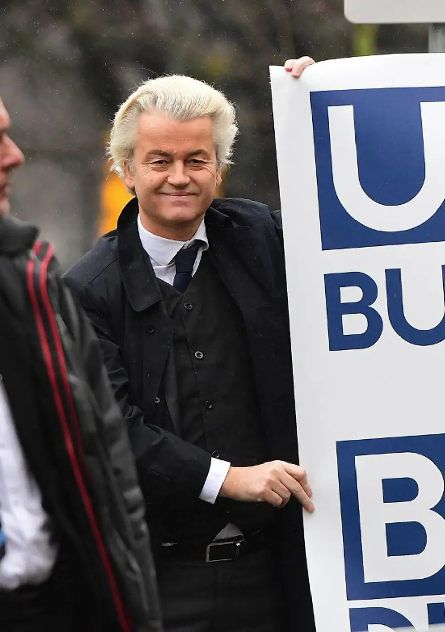 Irkçı lider Wilders'den Türkiye karşıtı gösteri 6