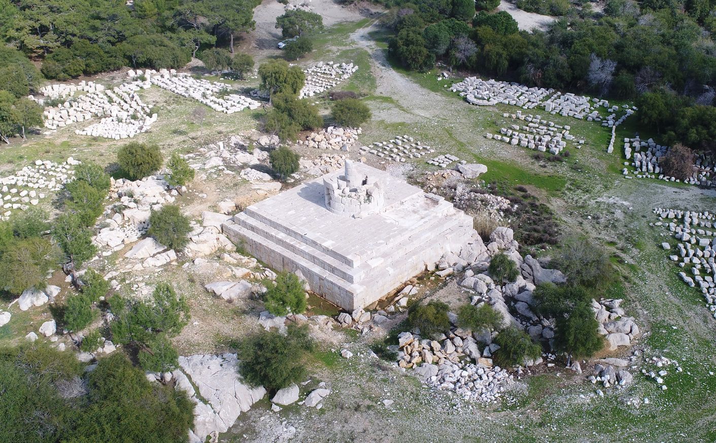 539 yıl önceki depremin yıktığı Patara Deniz Feneri'ne deprem önlemi