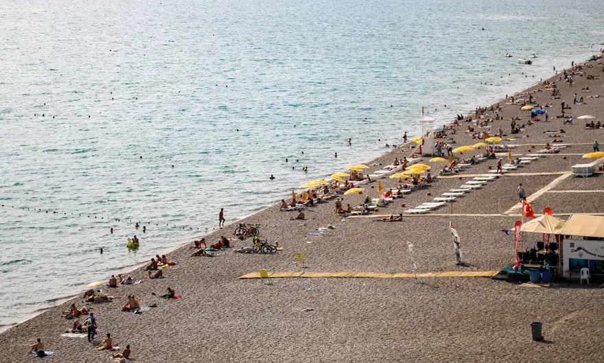 Antalya'da kasım ayında yazdan kalma gün 2