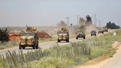 MSB: Türkiye ile Rusya, Barış Pınarı bölgesinde kara devriyesine yeniden başladı