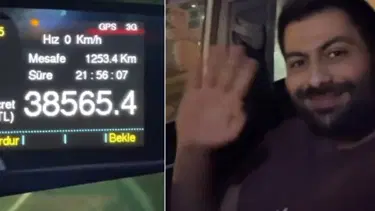 Yok böyle yolculuk! Taksimetre 22 saat açık kaldı, şehir şehir dolaştı