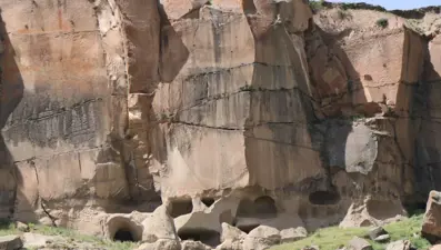 Ağrı'nın kalbindeki sessizlik: Meya Mağaraları ziyaretçilerini bekliyor