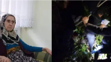 Kayıp yaşlı kadın 300 metrelik uçurumda ölü bulundu