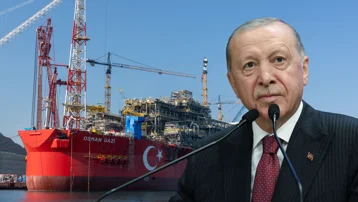 Osman Gazi gemisi yola çıktı. Cumhurbaşkanı Erdoğan: Gaz üretimi ikiye katlanacak