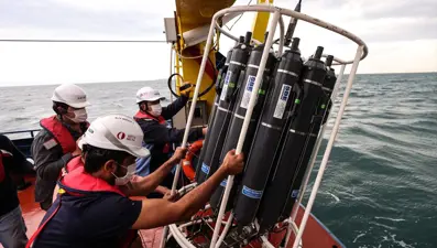 Deniz salyası için özel ölçüm: ODTÜ gemisi Marmara’da