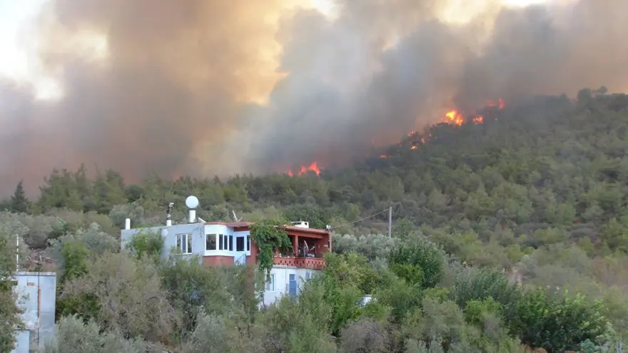 Mersin Gülnar'da orman yangını 2 Mersin Gülnar'da orman yangını 2