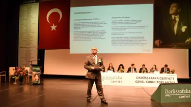 Darüşşafaka’da bayrak değişimi