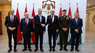 Dışişleri Bakanı Fidan, Milli Savunma Bakanı Güler ve MİT Başkanı Kalın "Türkiye - Ürdün 3+3 Toplantısı"na katıldı