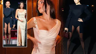 Hande Erçel ile Serenay Sarıkaya ABD'de ödül aldı