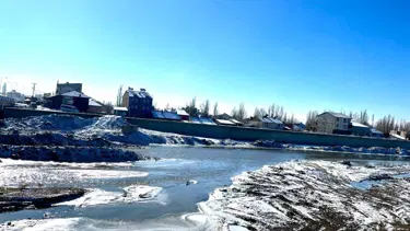Ağrı’da soğuk hava etkisini sürdürüyor