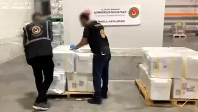 İstanbul Havalimanı'nda 455 kilo kokain ele geçirildi