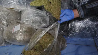 Kayseri'de 93 kilo esrar yakalandı