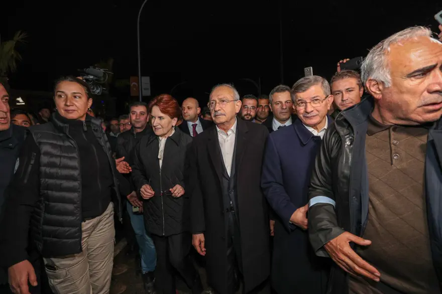 Kılıçdaroğlu, Akşener ve Davutoğlu selin vurduğu Şanlıurfa'da 6