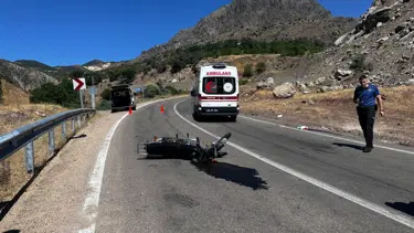Motosiklet can aldı