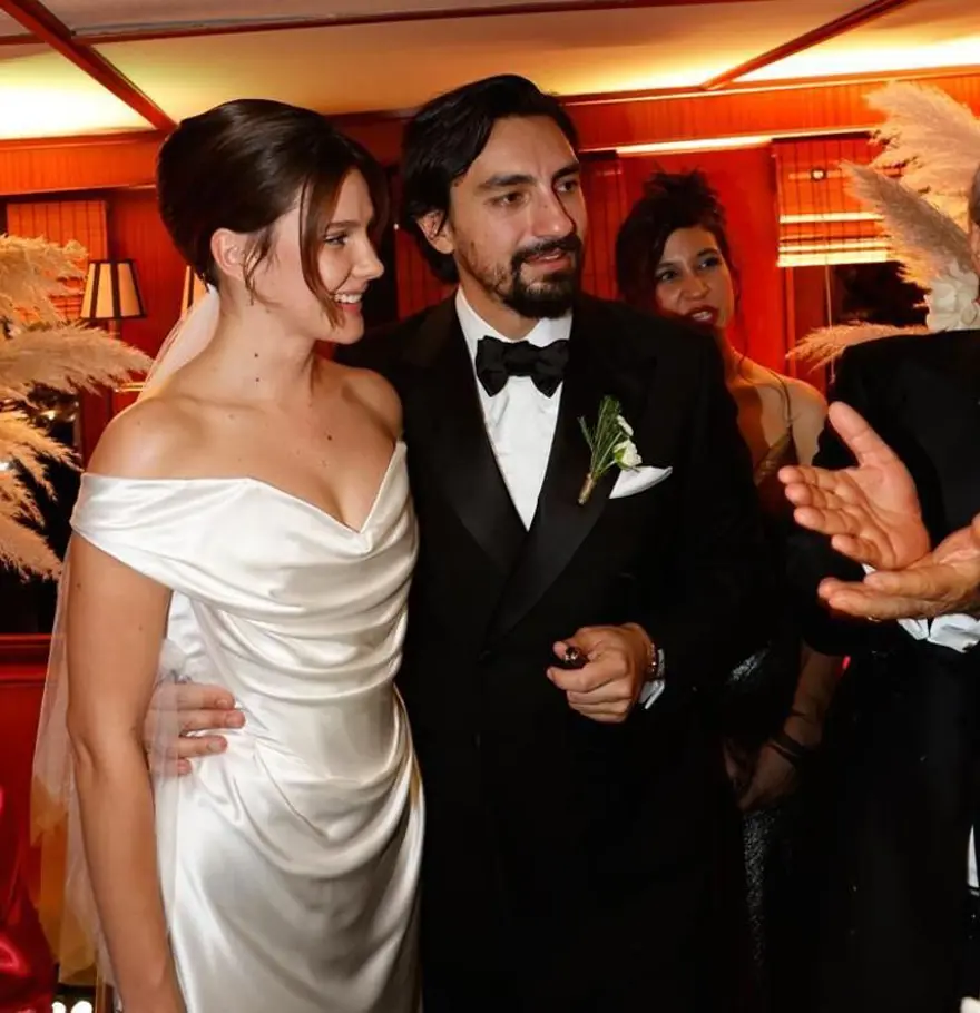 Alina Boz ile Umut Evirgen’in mutlu günü: İşte düğünden ilk kareler 