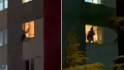 Kızına intihar mesajı attı, camdan aşağıya atladı: İstanbul'da dehşet