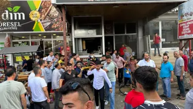 Dönerci dükkanında tüp patladı: 4 yaralı