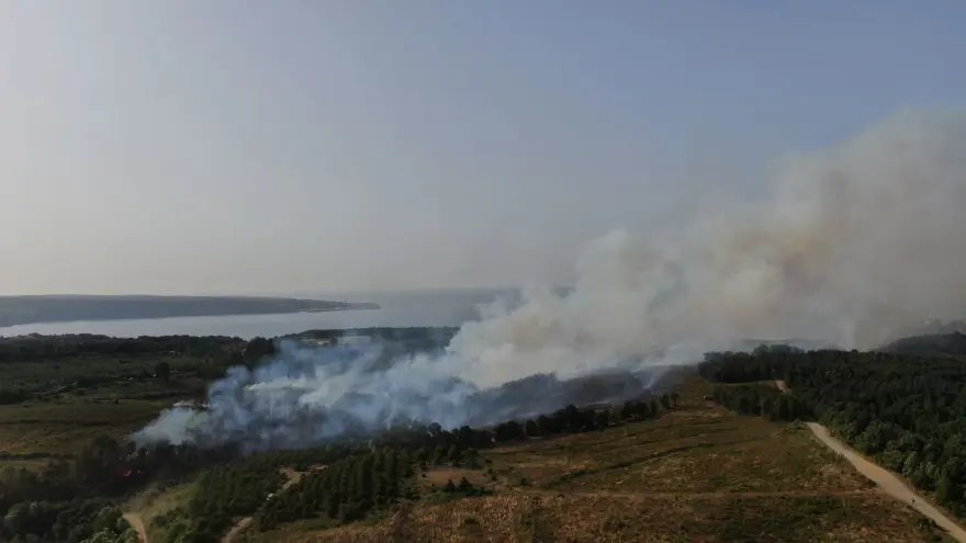 İstanbul Beykoz'da iki ayrı noktada orman yangını 13