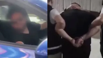 Görüntüler sosyal medyada tepki çekti: 16 yaşındaki kızı taciz eden şüpheli tutuklandı