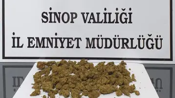 Sinop'ta narkotik operasyonu: Çeşitli uyuşturucu maddeler ele geçirildi