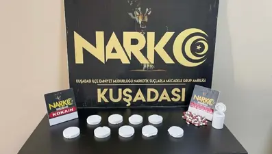 Aydın'da uyuşturucu operasyonunda 2 tutuklama