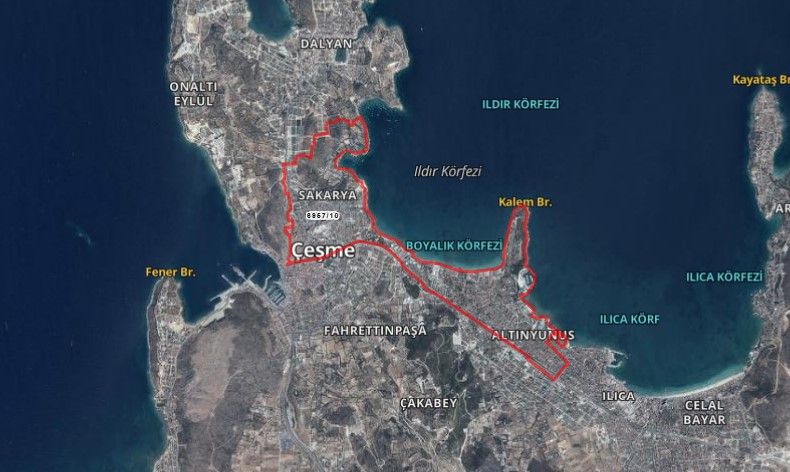 Çeşme Belediyesi'nden 138 milyonluk villa arsası satışı