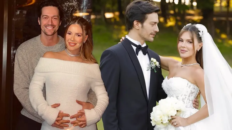 Merve Dinçkol ile Feyyaz Şerifoğlu'ndan bebek müjdesi. 