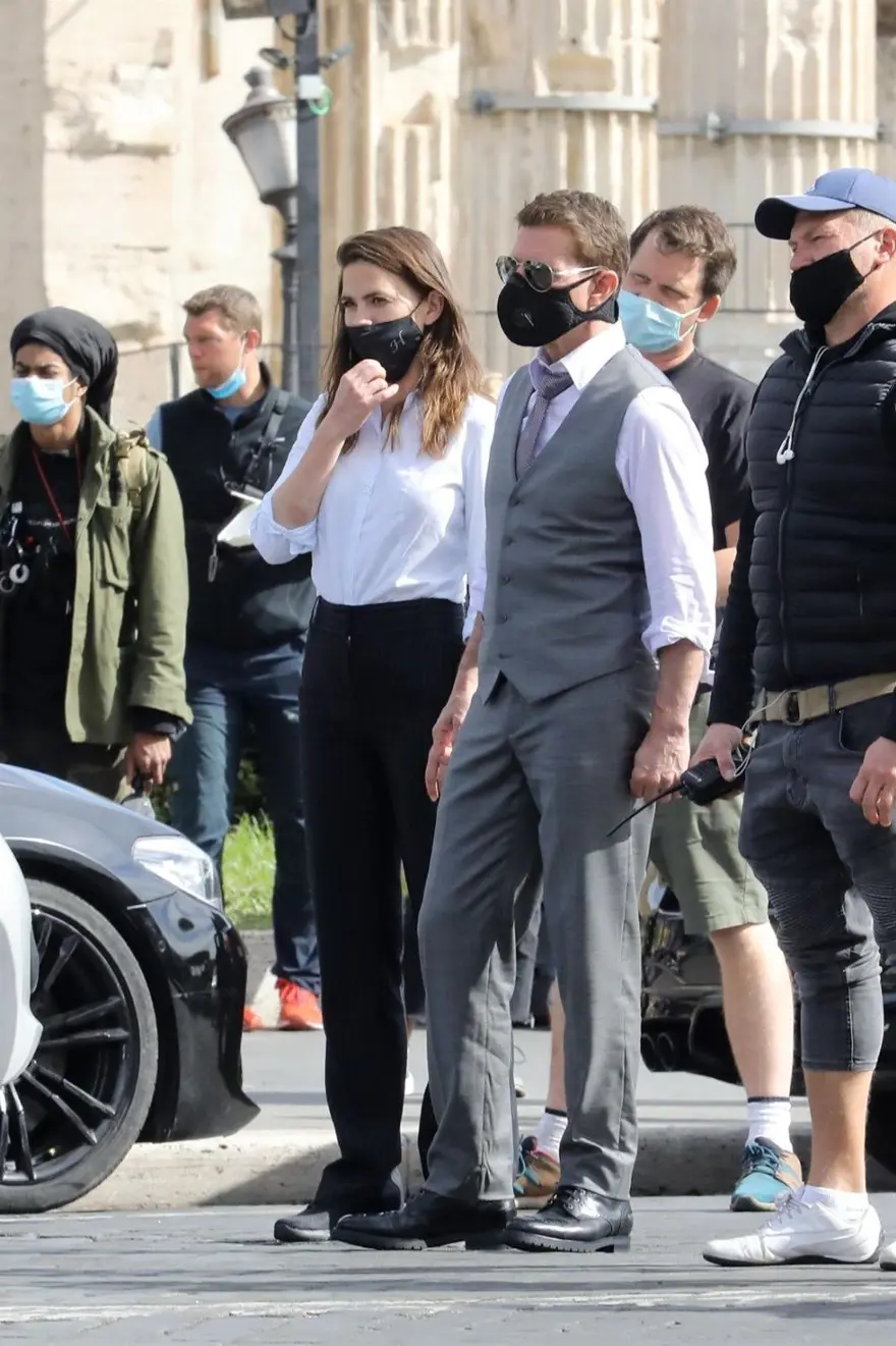 Görevimiz Tehlike 7'den (Mission Impossible 7) yeni set fotoğrafıyla Oscar kutlaması 13