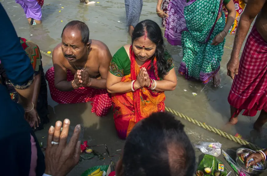 Hindistan'da Ashoka Ashtami Festivali kutlamaları yapıldı 12