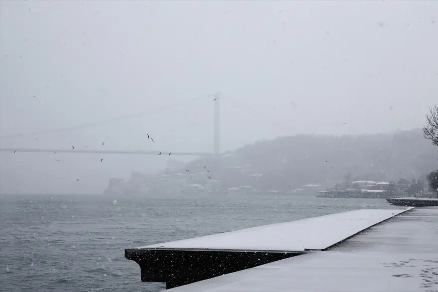 İstanbul'da kar 7