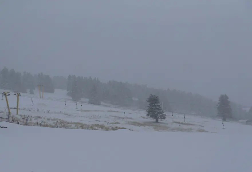 Uludağ'da kar kalınlığı 10 santimetreyi geçti 5 Uludağ'da kar kalınlığı 10 santimetreyi geçti 5