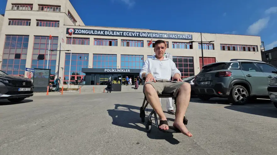 Karın ağrısı şikayetiyle gitti, yürüyemez hale geldi 