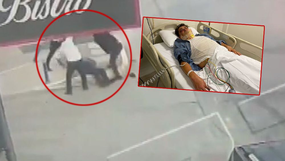 İzmir'de doktora sopalı saldırının görüntüleri ortaya çıktı