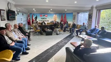 Tunceli’de CHP il yönetimi kendilerini partiye kilitledi