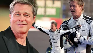 Brad Pitt Formula 1 pilotu oldu: Gerçek pistlerde çekim yaptılar