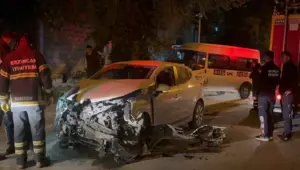 Araçlar hurdaya döndü