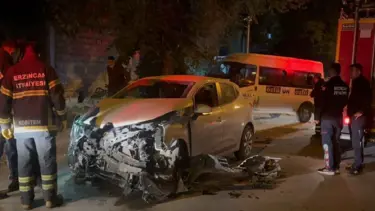 Araçlar hurdaya döndü