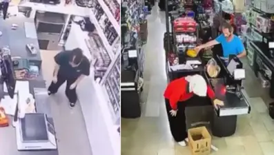 Market çalışanlarının zorlu mesaisi