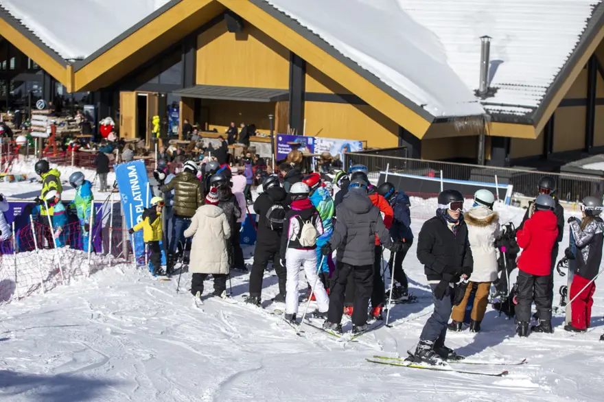 Kayak merkezlerinde tatil yoğunluğu 7