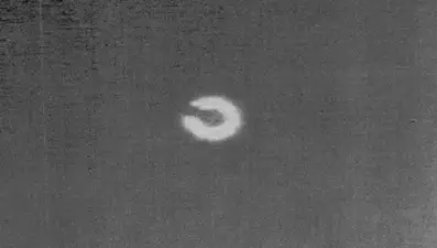ABD'nin düşürdüğü UFO belgelendi: İşte ilk görüntü!