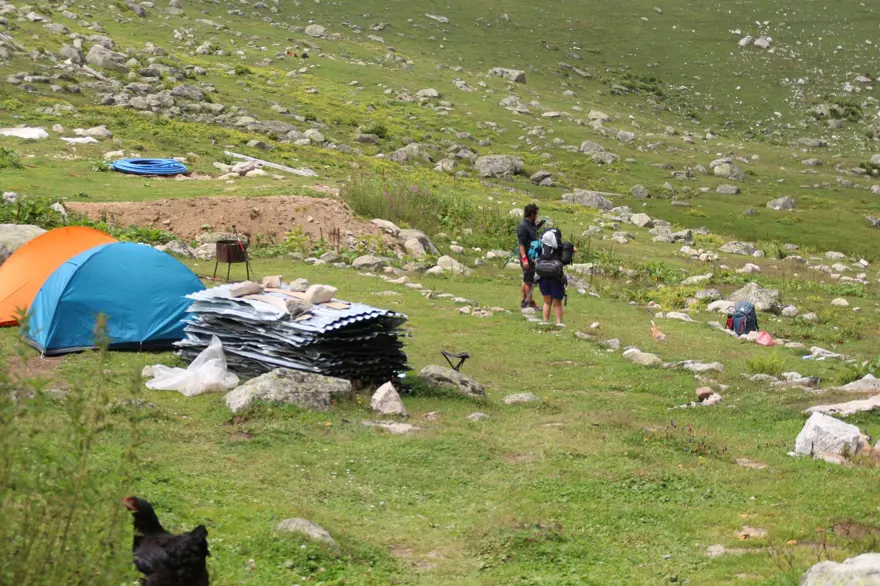 Pandemiden kaçanlar Kavrun Yaylası'na akın ediyor 2