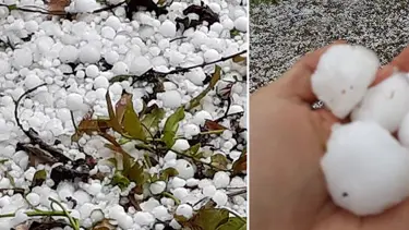 Kastamonu’ya 12 saattir dolu yağıyor