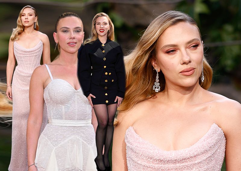 Scarlett Johansson kırmızı halının gözdesi oldu