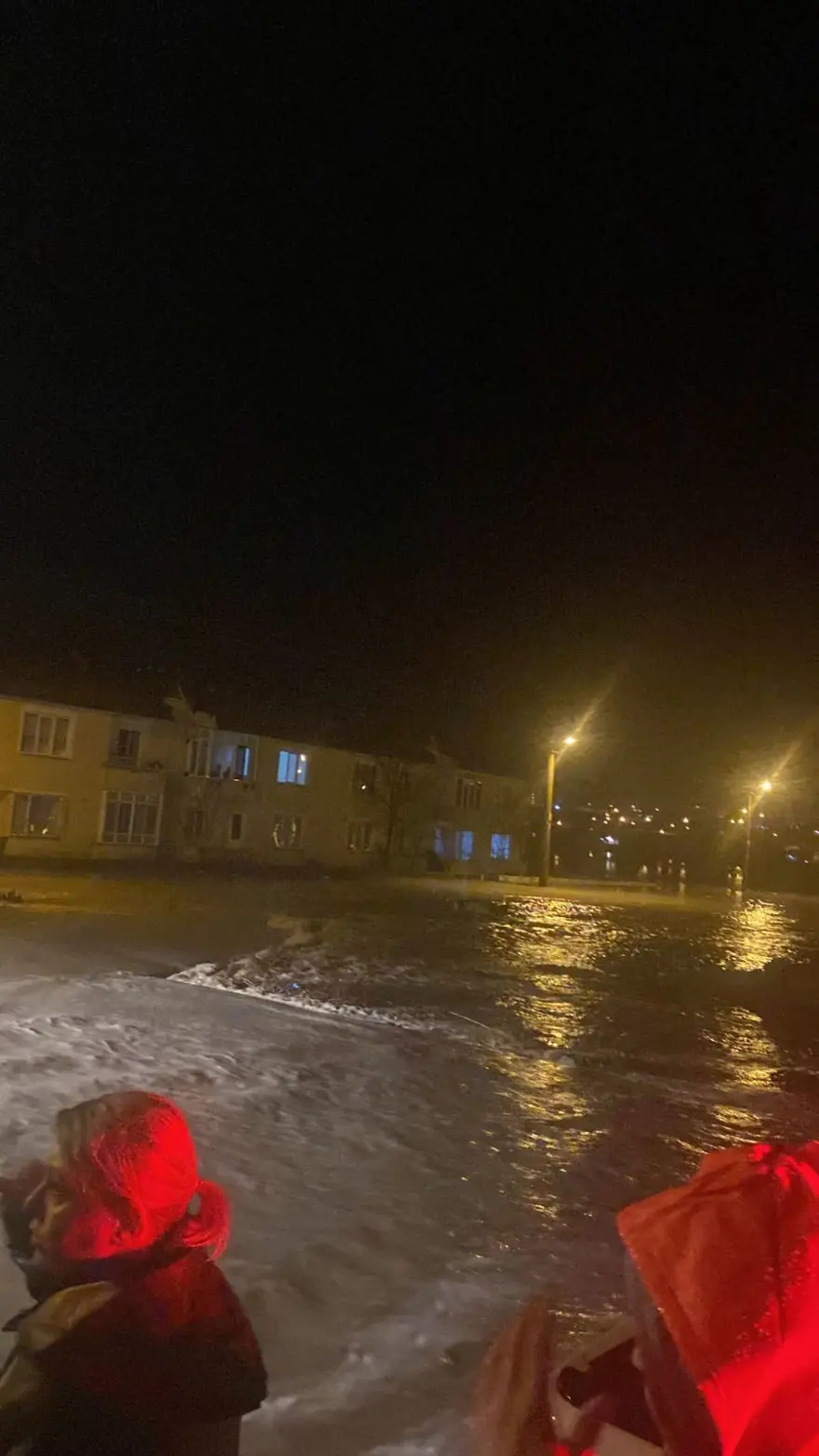 Edirne Uzunköprü'de dere taştı: Mahsur kalanlar kurtarıldı 5