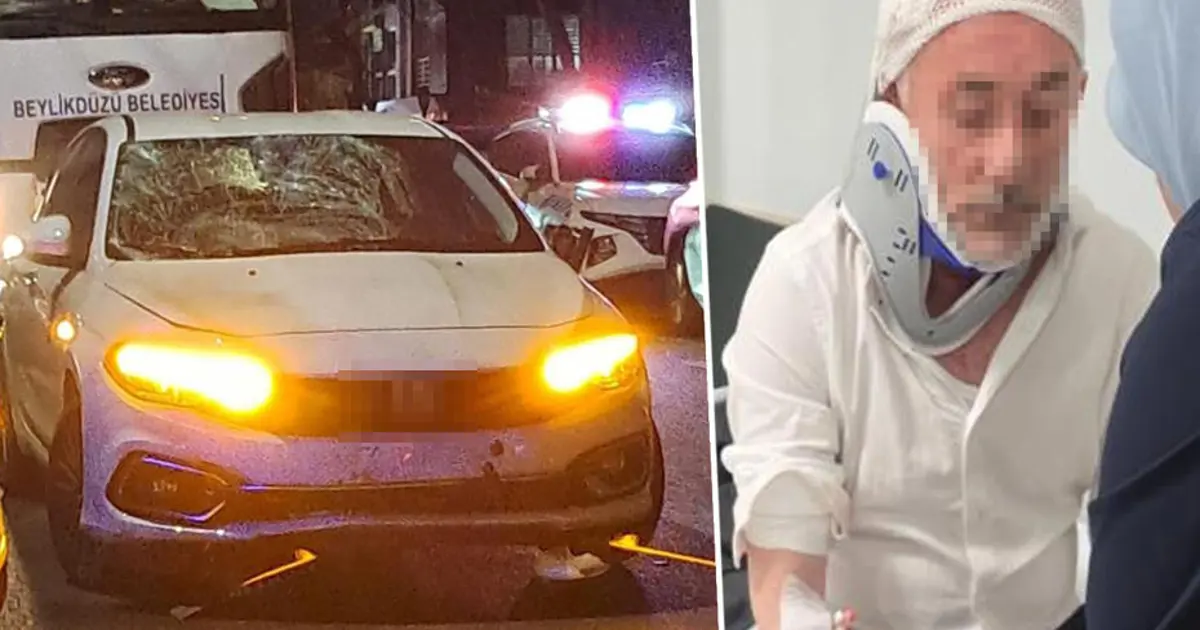 Scooterlı çocuğa çarptı, aracını paramparça ettiler