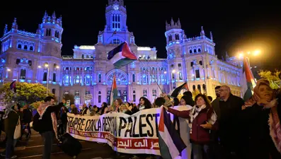 Avrupa Filistin için sokağa çıktı