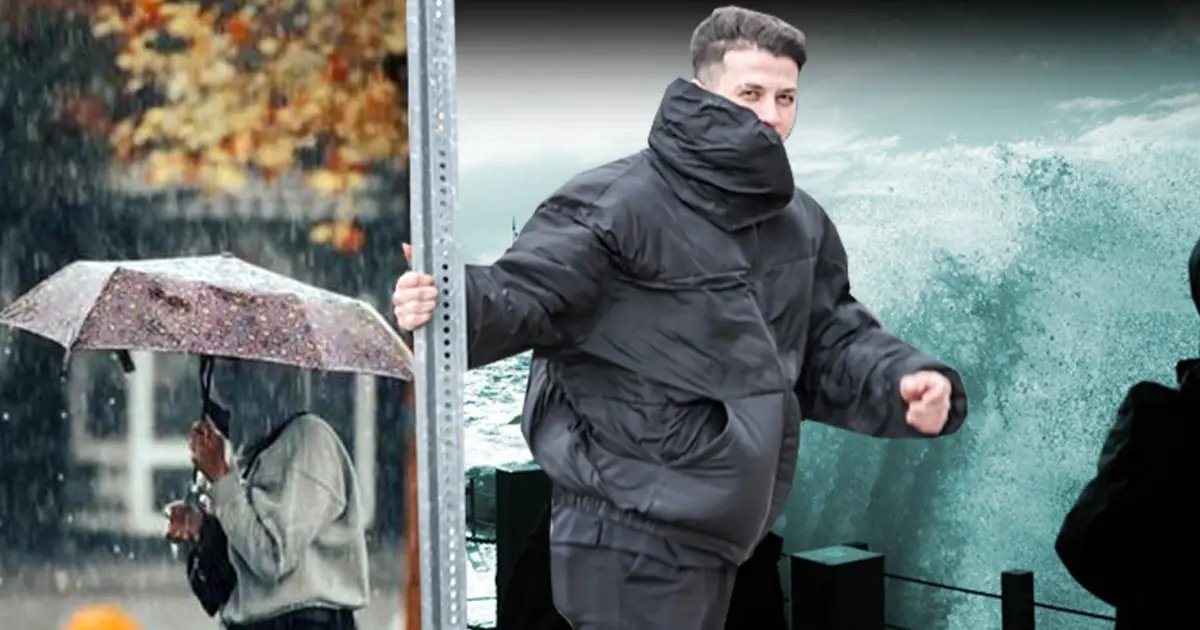 İstanbul'da sağanak ve fırtına. 90 kilometre uyarısı