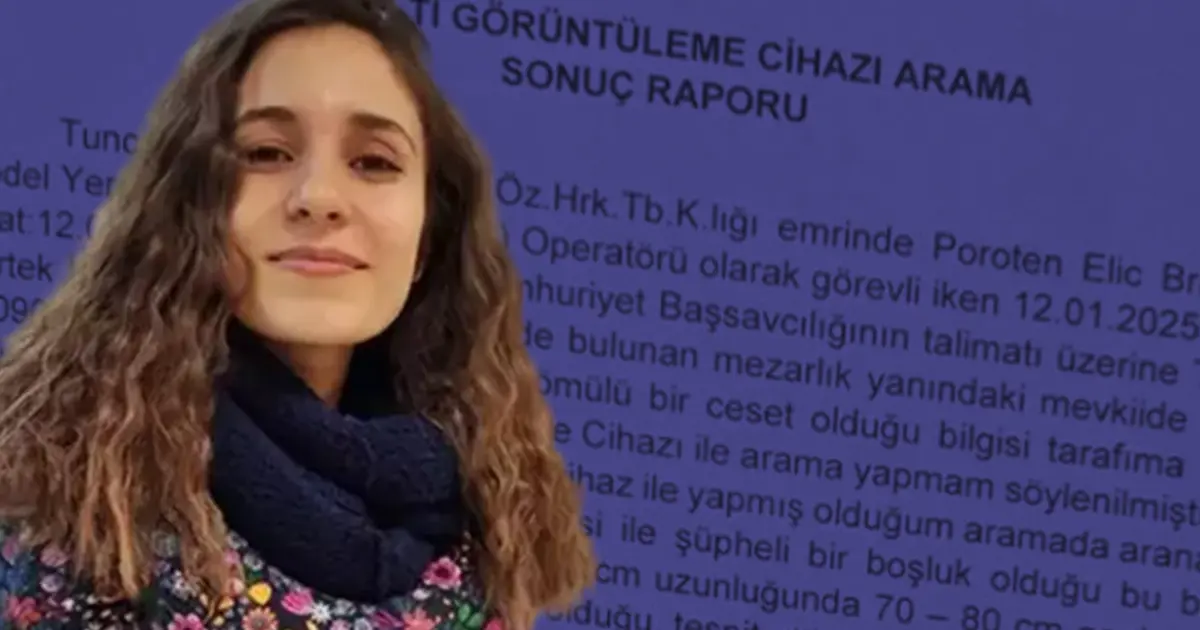 Gülistan Doku dosyasında sır perdesi aralanıyor: Yeraltı görüntüleme raporu ortaya çıktı