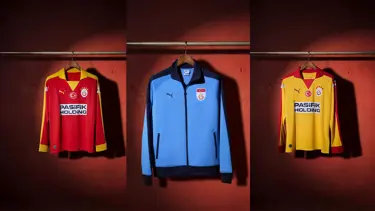 46 yıllar sonraları yeniden. Galatasaray'ın retro serisinde mavi sürprizi